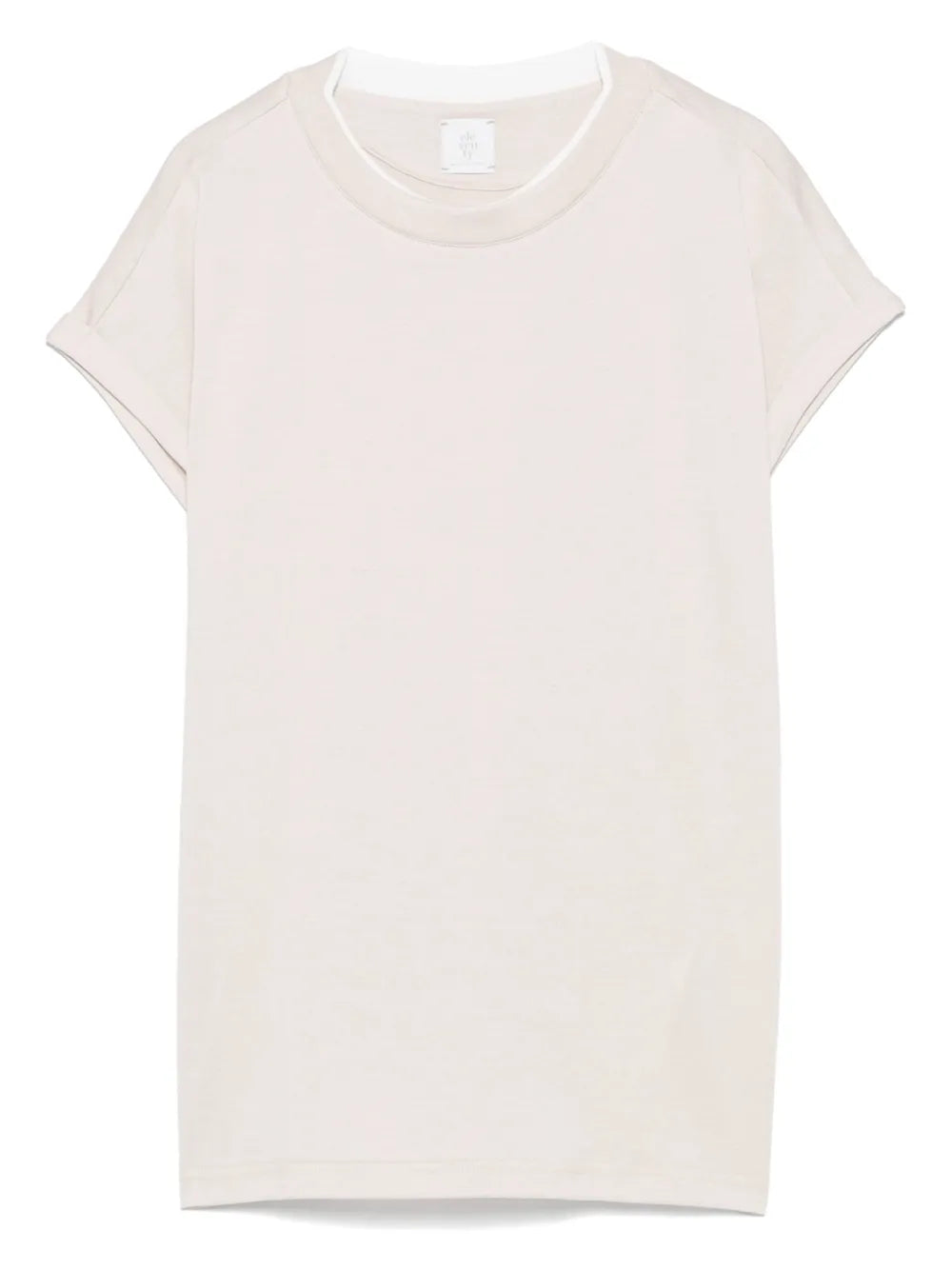 Eleventy Cotton T-Shirt — Cream
