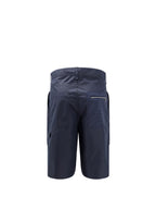 Fendi Shorts Blue Cotone Poliammide