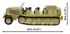 Sd.Kfz.8 Towing 8.8 cm Flak 36 1/35 Scale