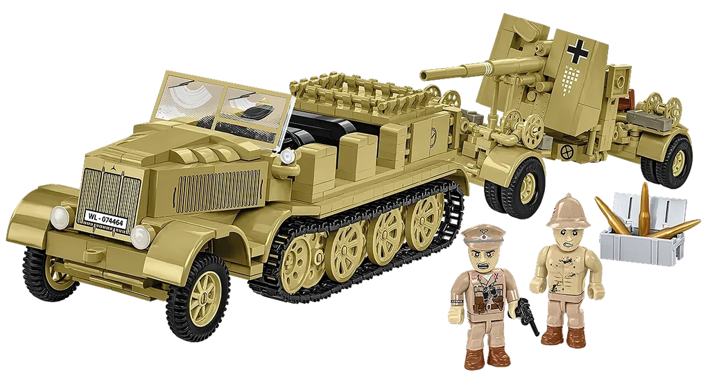 Sd.Kfz.8 Towing 8.8 cm Flak 36 1/35 Scale