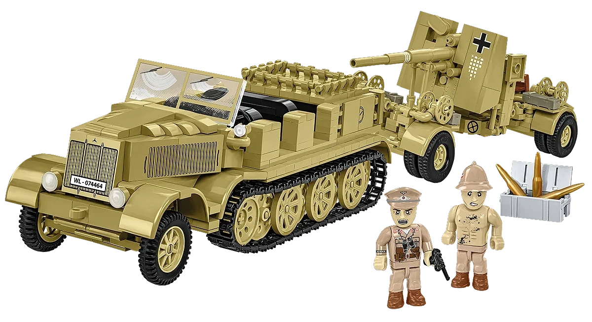 Sd.Kfz.8 Towing 8.8 cm Flak 36 1/35 Scale
