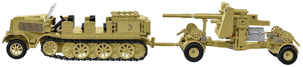 Sd.Kfz.8 Towing 8.8 cm Flak 36 1/35 Scale