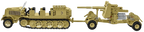 Sd.Kfz.8 Towing 8.8 cm Flak 36 1/35 Scale