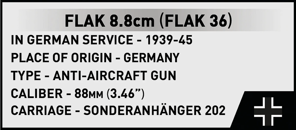 Sd.Kfz.8 Towing 8.8 cm Flak 36 1/35 Scale
