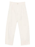 Brunello Cucinelli Pleated Pocket Trousers — Beige