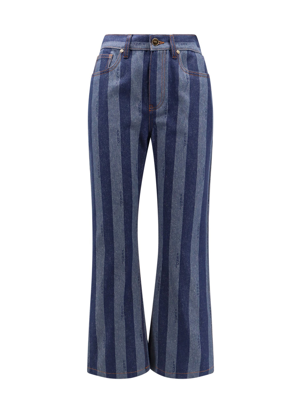 Fendi Jeans Blue 100 % Cotone - 44