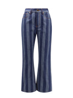Fendi Jeans Blue 100 % Cotone - 44