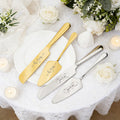 Juego de Cuchillos para Pastel de Boda Personalizados con Nombre y Fecha 2 Piezas Regalo de Boda para Recién Casados