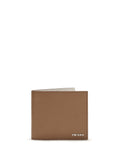 Prada Bifold Calf Leather Wallet — Brown
