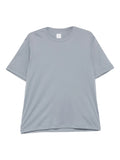Eleventy Crew-Neck Short-Sleeve T-Shirt — Blue