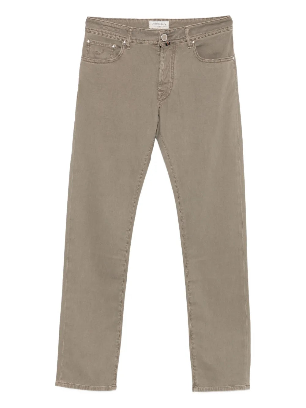 Jacob Cohen Straight-Leg Jeans — Beige