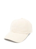 Jacob Cohen Corduroy Baseball Cap — Beige
