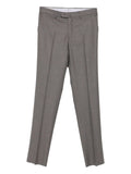 Stefano Ricci Wool Tailored Trousers — Grey