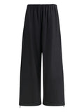 Fabiana Filippi Elastic-Waist Trousers — Black