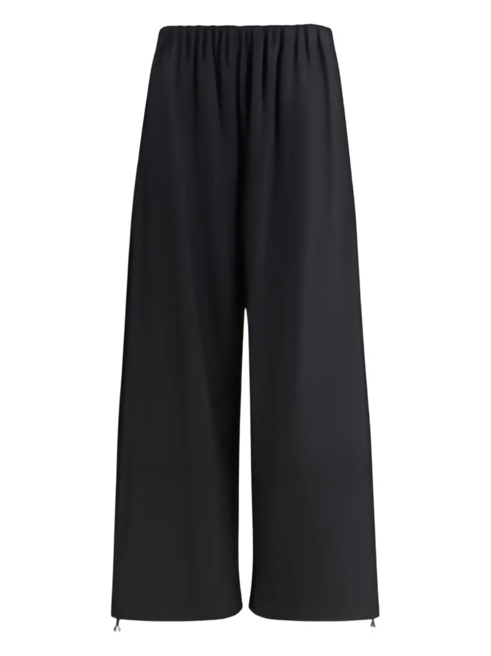 Fabiana Filippi Elastic-Waist Trousers — Black