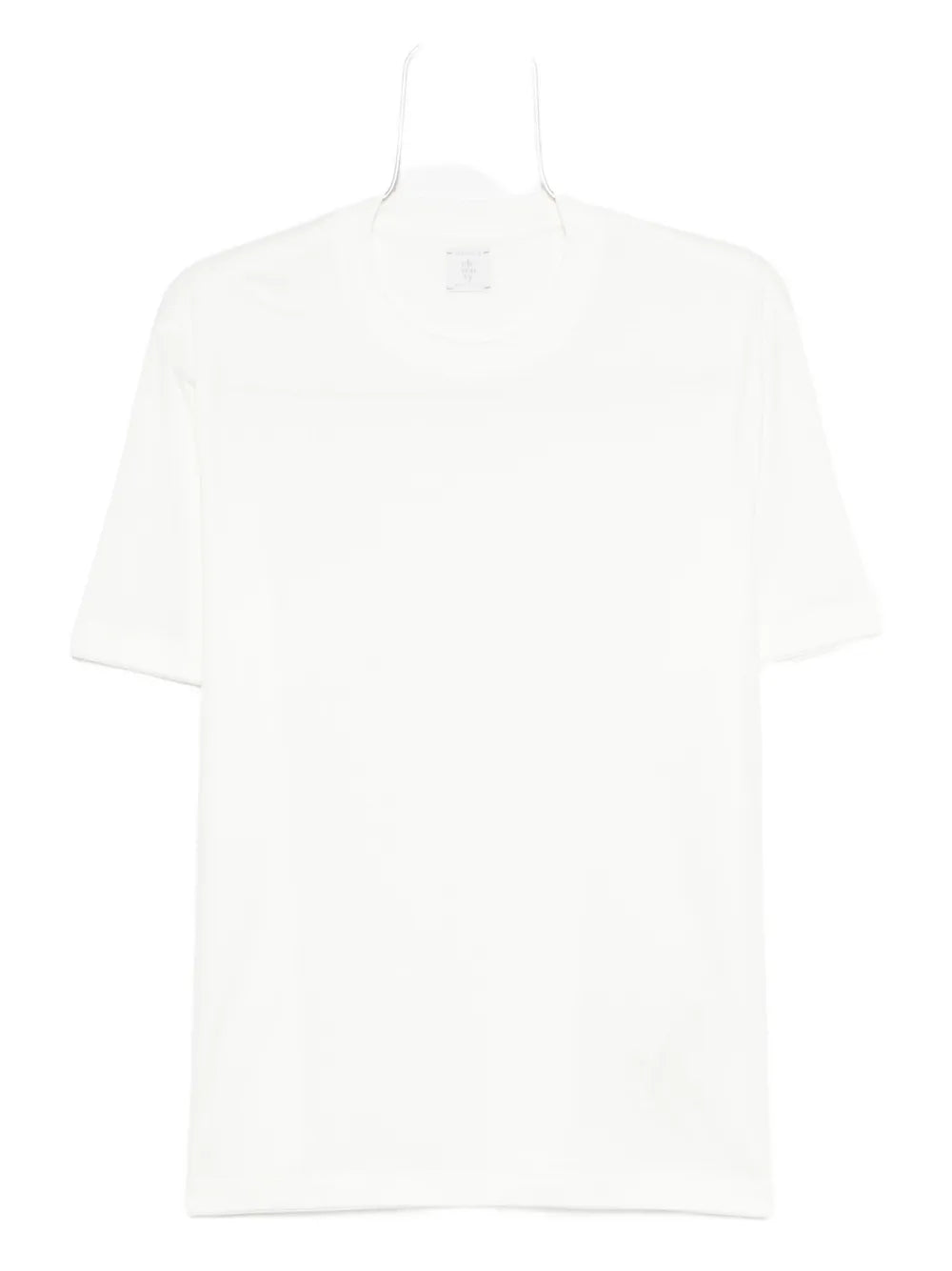 Eleventy Crew-Neck Cotton T-Shirt — White