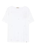 Herno Rhinestone-Embellished T-Shirt — White