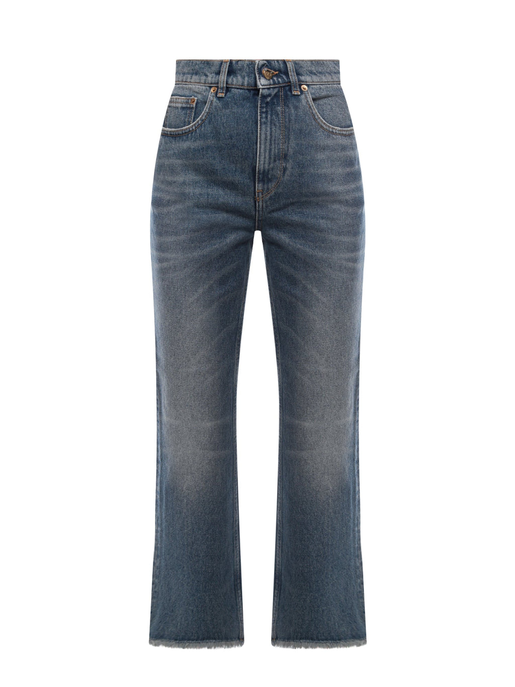 Golden Goose Jeans Blue Cotone
