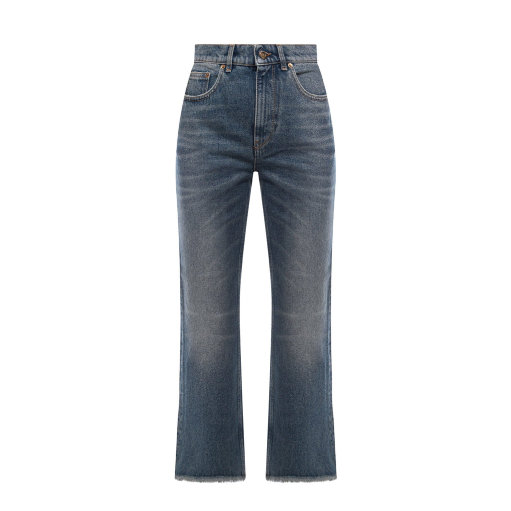Golden Goose Jeans Blue Cotone