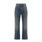 Golden Goose Jeans Blue Cotone