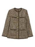 Golden Goose Tweed Jacket — Brown