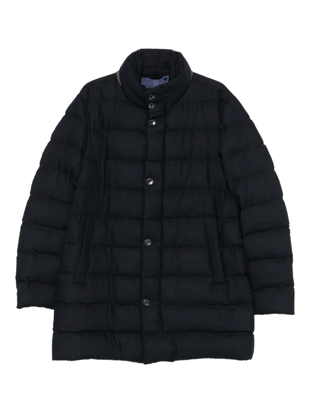 Herno Quilted Padded Down Jacket — Black