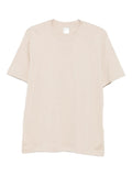 Eleventy Crew-Neck Cotton-Modal Blend T-Shirt — Beige