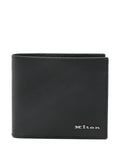 Kiton Leather Wallet — Black