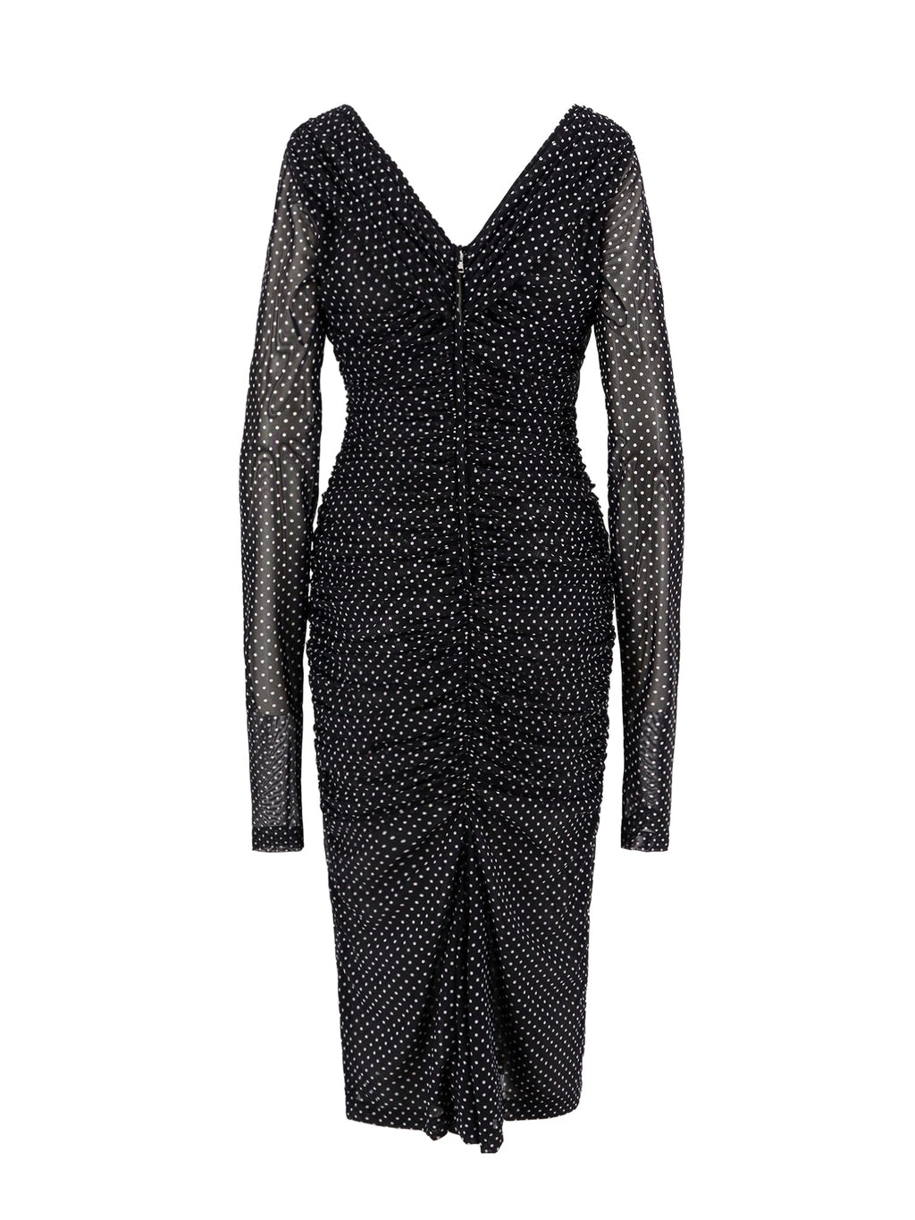 Dolce & Gabbana Dresses Black Poliammide Elastane - 52