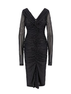 Dolce & Gabbana Dresses Black Poliammide Elastane - 52