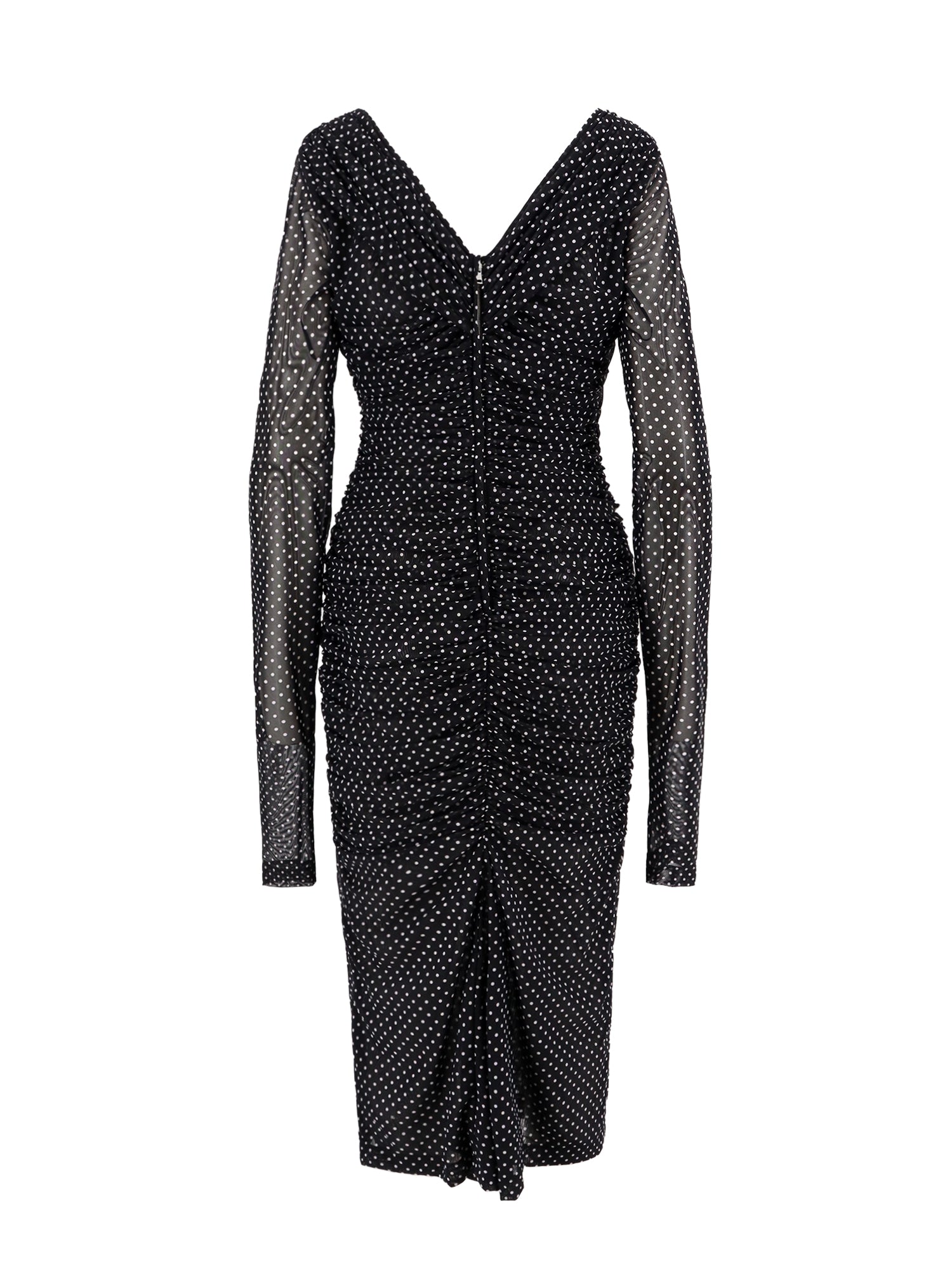 Dolce & Gabbana Dresses Black Poliammide Elastane - 52