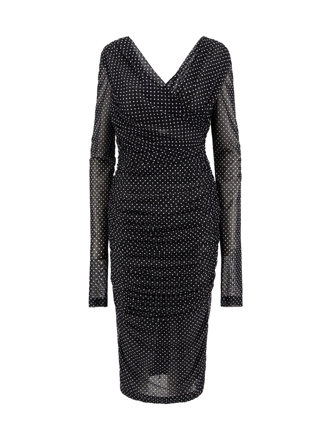 Dolce & Gabbana Dresses Black Poliammide Elastane - 52