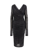 Dolce & Gabbana Dresses Black Poliammide Elastane - 52