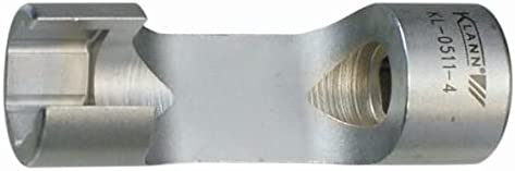 GEDORE Automotive KL-0511-4 - Vaso especial de 17mm para tuercas de inyectores