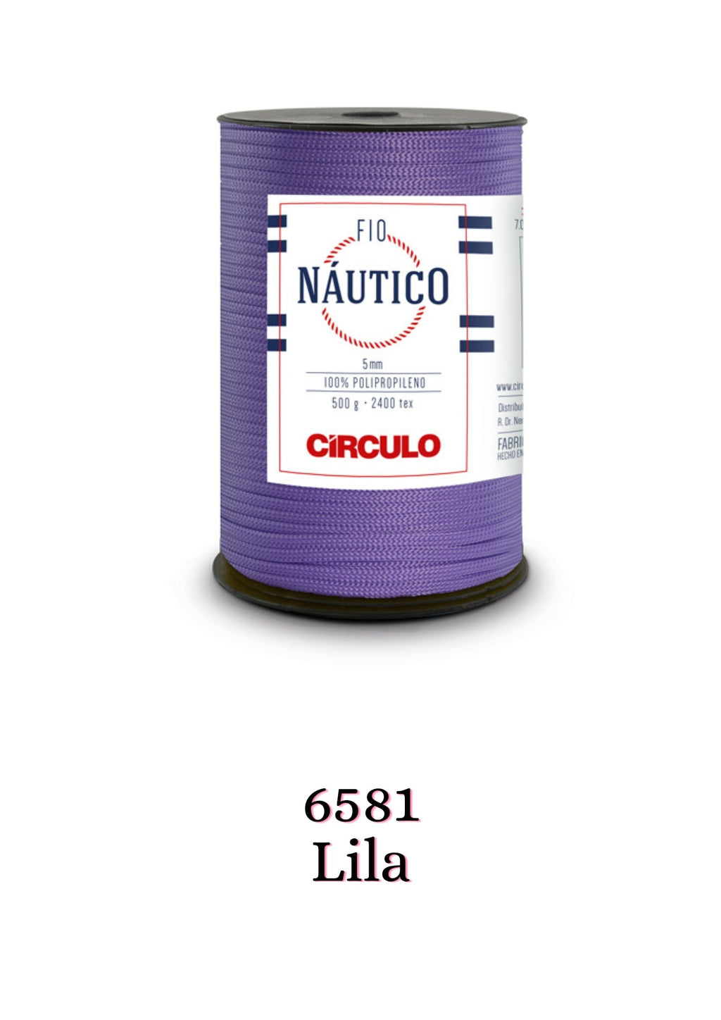 FIO NAUTICO 5mm CIRCULO 500 grs.