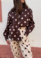 Camisa Vivian - Marrón