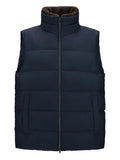 Herno Quilted Padded Gilet — Navy