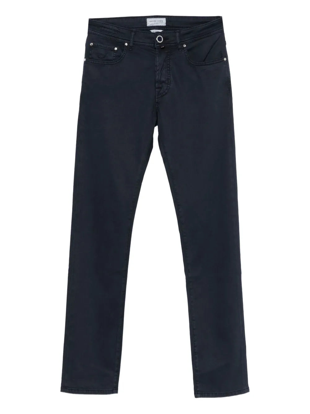 Jacob Cohen Five-Pocket Trousers — Navy