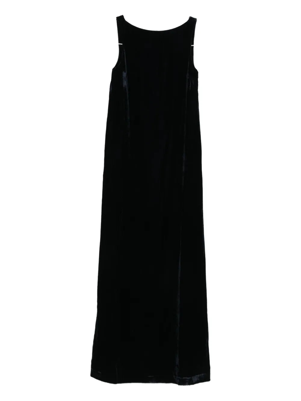 Peserico Sleeveless Maxi Dress — Black