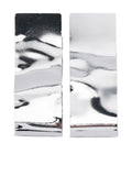 Peserico Forged Silver-Tone Earrings — Silver