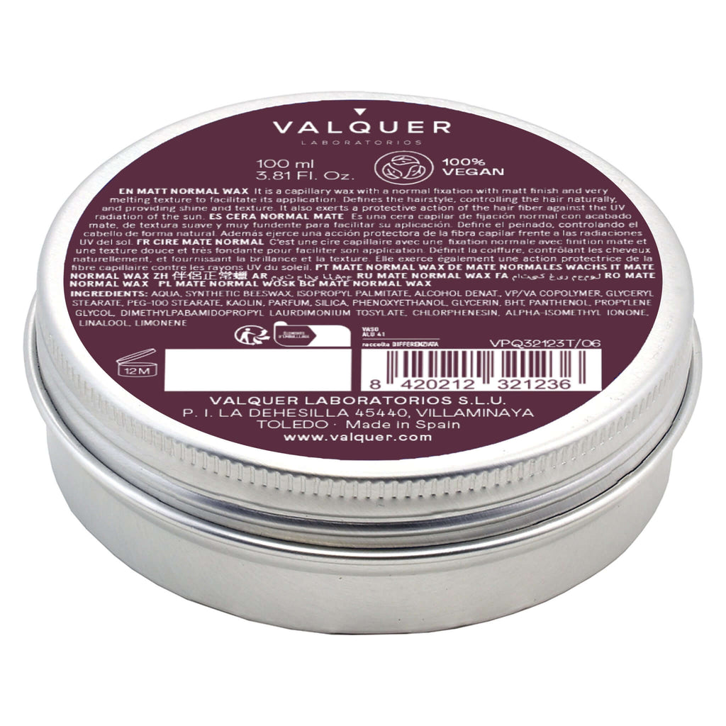 Cera Capilar Mate Fijación Normal - 100 ml