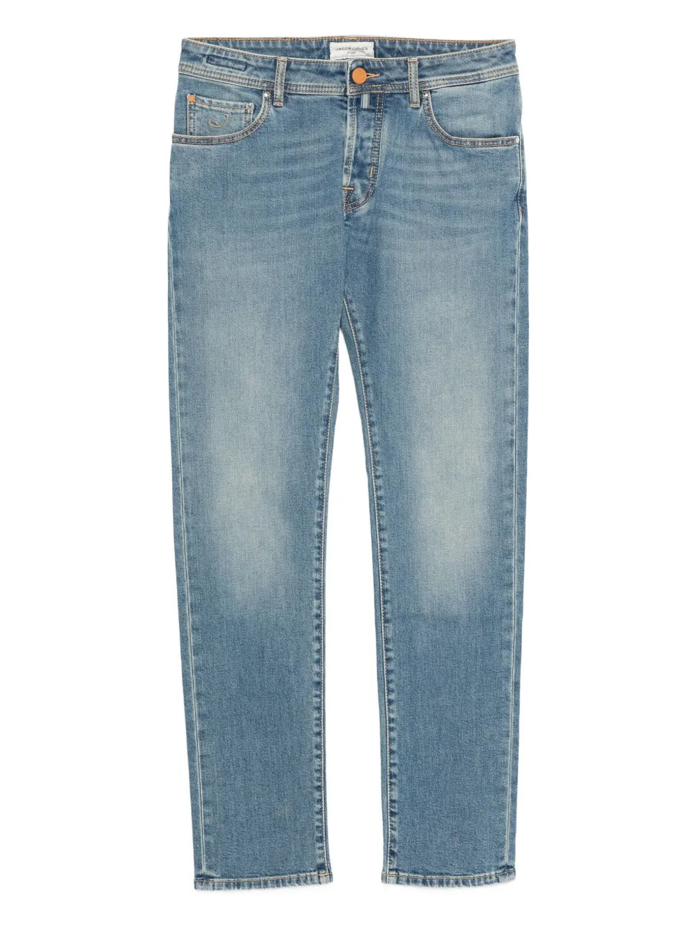 Jacob Cohen Button-Fastening Jeans — Light Blue