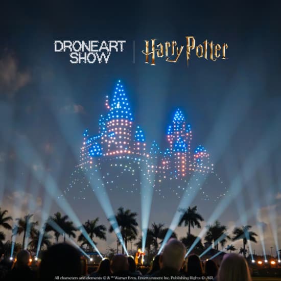 DroneArt Show: Harry Potter™ at Haydock Park Racecourse