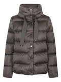 Herno Quilted Puffer Down Jacket — Charcoal