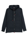 Kiton Hooded Cotton Jacket — Dark Blue
