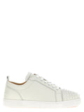 Christian Louboutin Louis Junior Spikes Sneaker — White