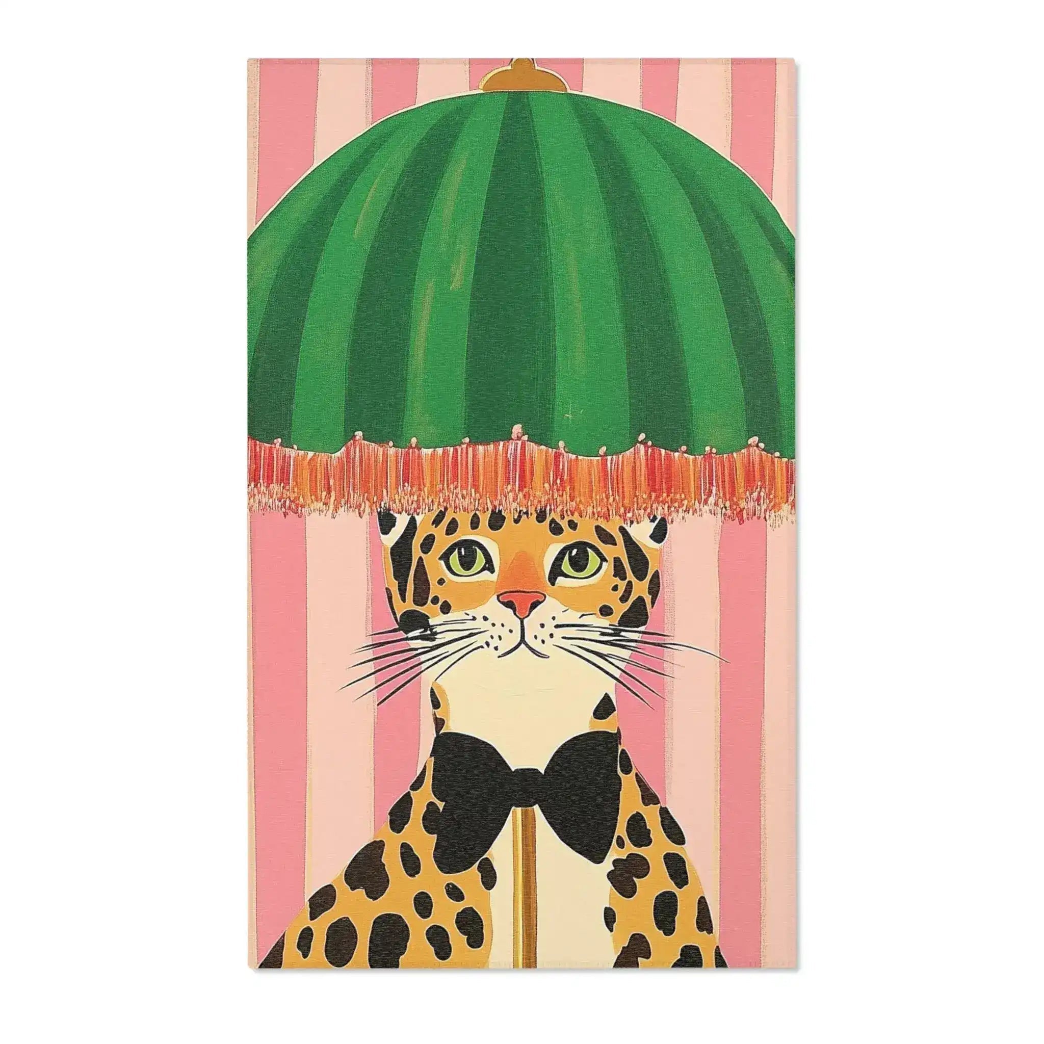 Dapper Leopard Accent Rug