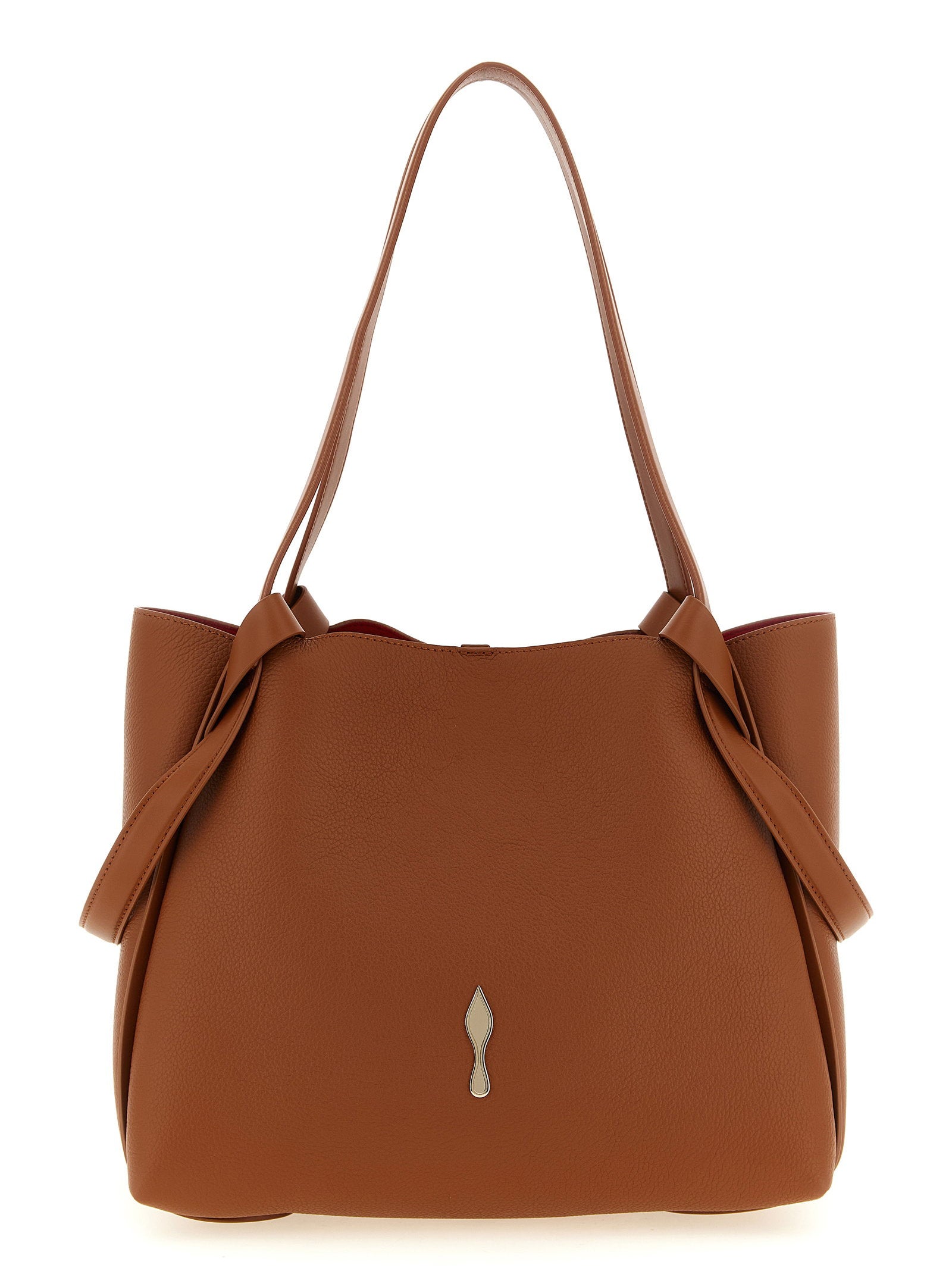 Christian Louboutin Bettina Shoulder Bag — Tan