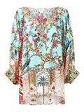 Camilla Blouse — light blue