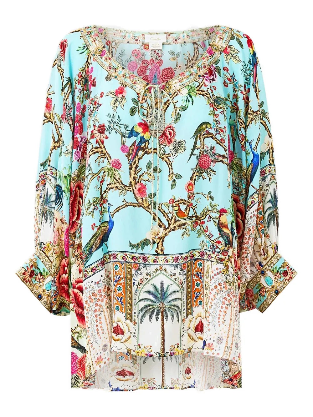 Camilla Blouse — light blue